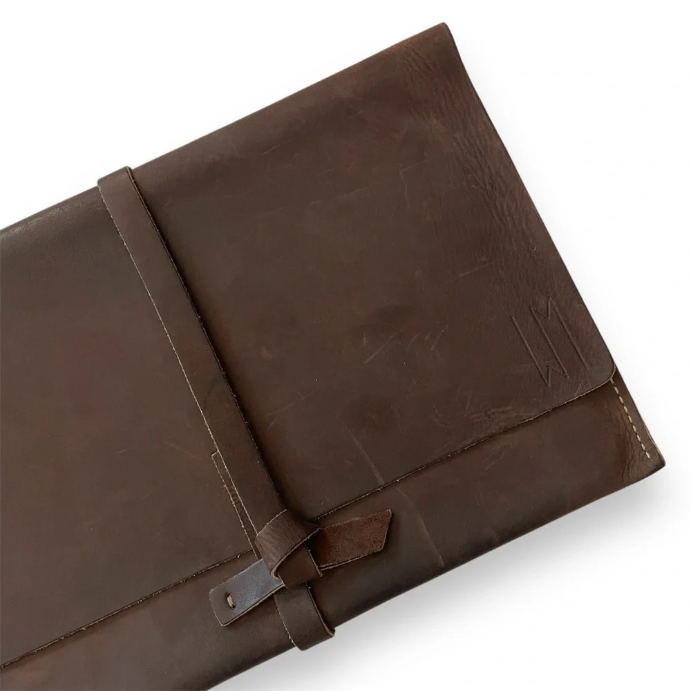 Waltzing Matilda Leather Laptop Case
